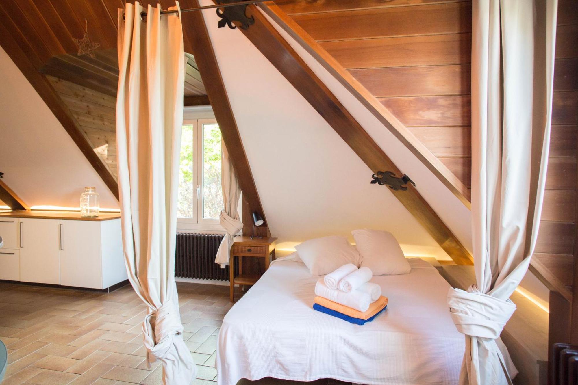 Attic Dels Sentits Hotel Perafita Bagian luar foto